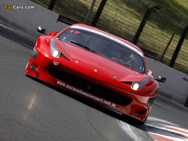 Images of Ferrari 458 Italia GT3 2011 (640 x 480)