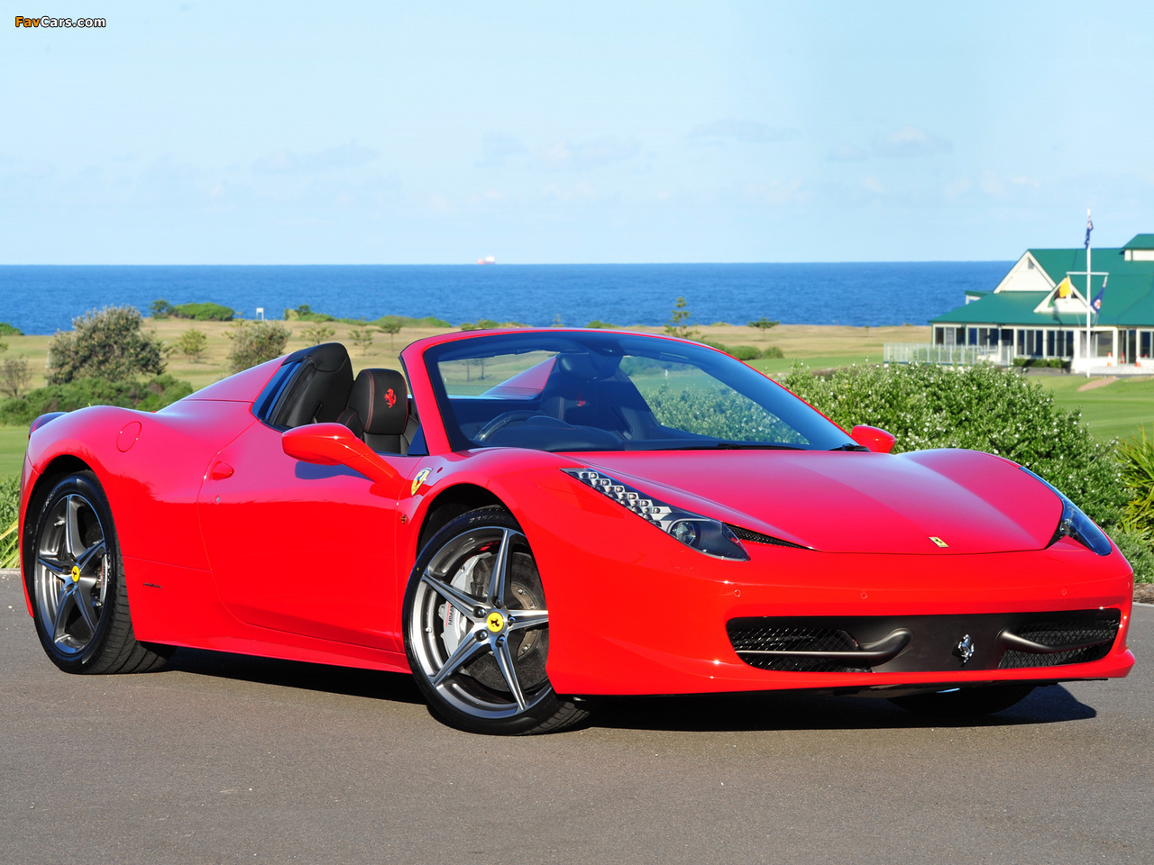 Images of Ferrari 458 Spider AU-spec 2012 (1280 x 960)