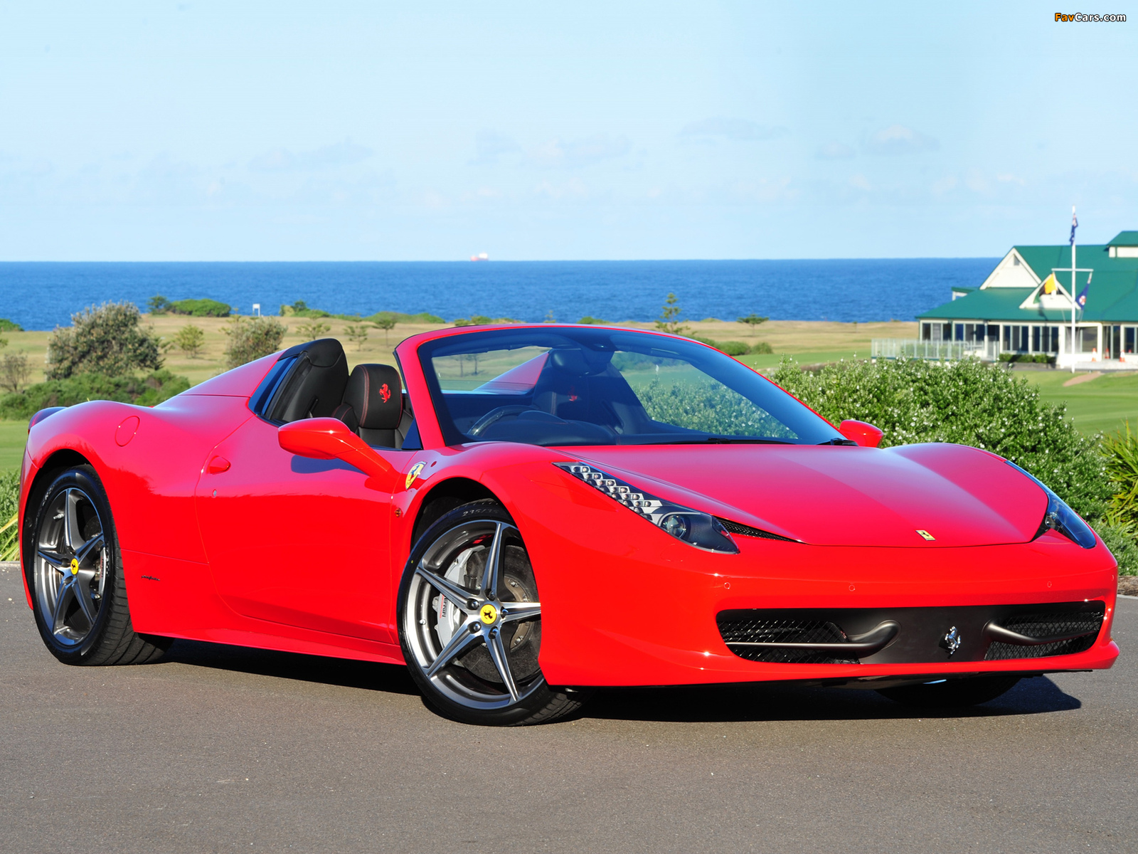 Images of Ferrari 458 Spider AU-spec 2012 (1600 x 1200)