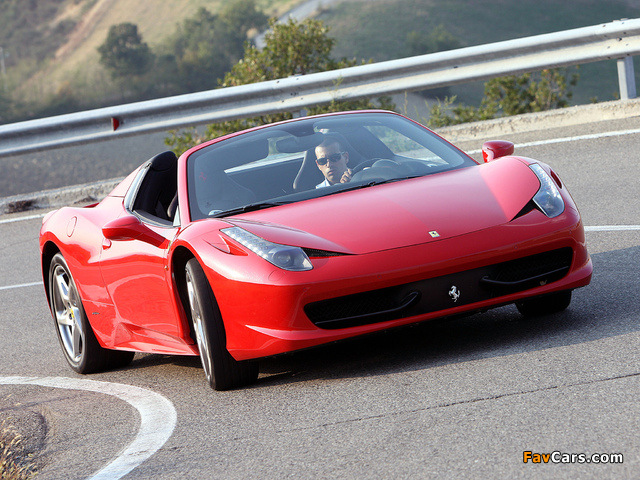 Photos of Ferrari 458 Spider 2011 (640 x 480)