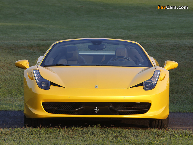 Photos of Ferrari 458 Spider 2011 (640 x 480)