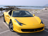 Pictures of Ferrari 458 Spider 2011