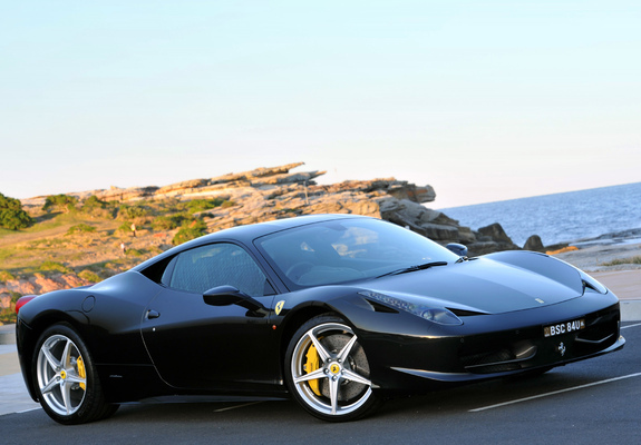 Ferrari 458 Italia AU-spec 2009 wallpapers