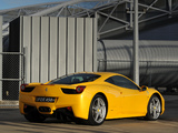 Ferrari 458 Italia AU-spec 2009 wallpapers