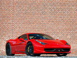 Edo Competition Ferrari 458 Italia 2010 wallpapers