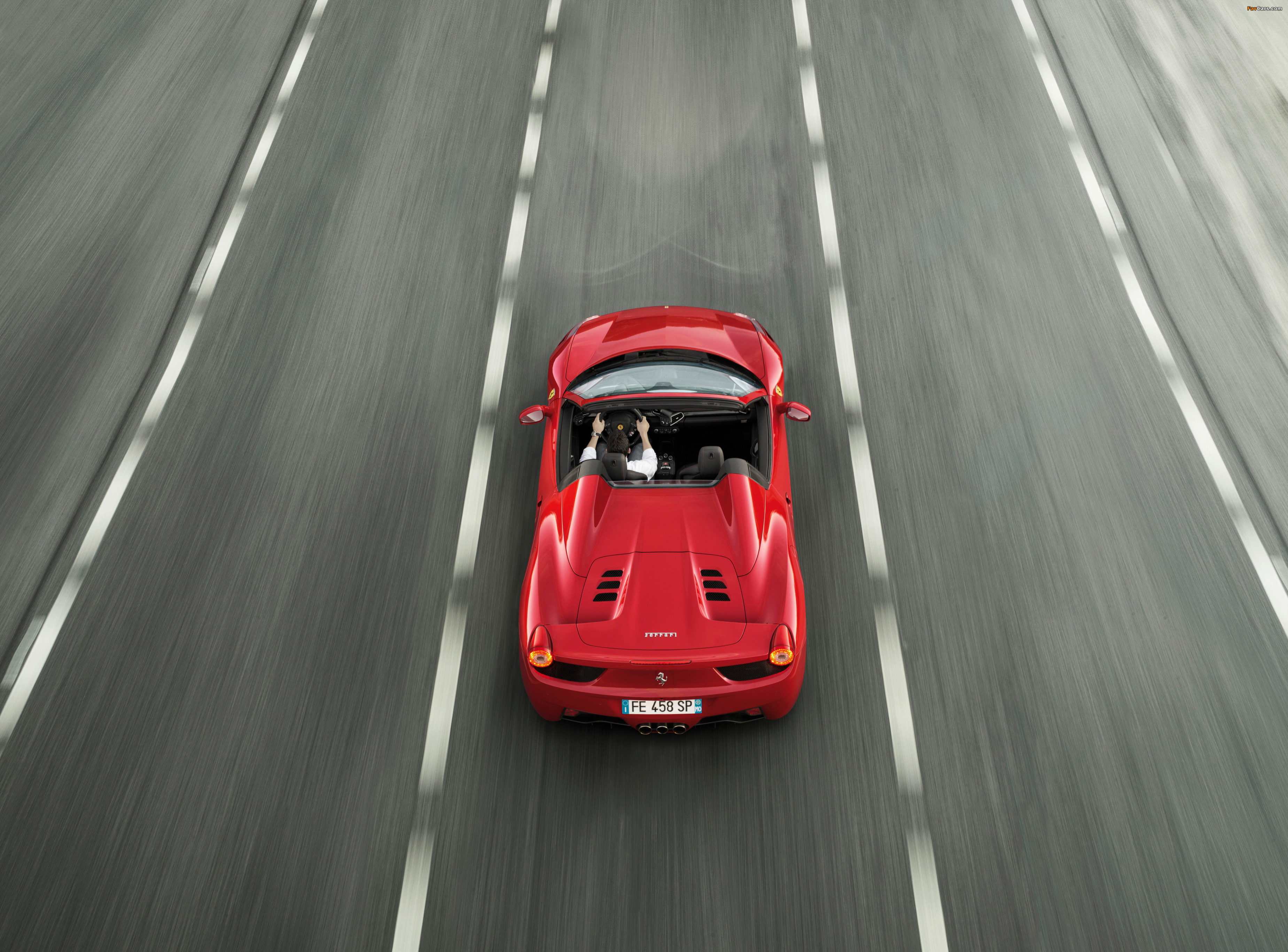 Ferrari 458 Spider 2011–15 wallpapers (3699 x 2736)