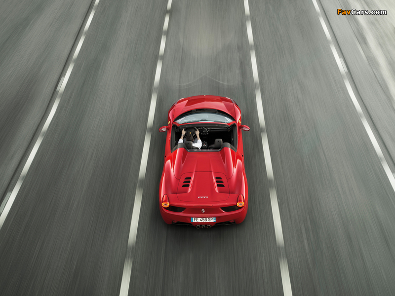 Ferrari 458 Spider 2011–15 wallpapers (800 x 600)