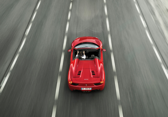 Ferrari 458 Spider 2011–15 wallpapers