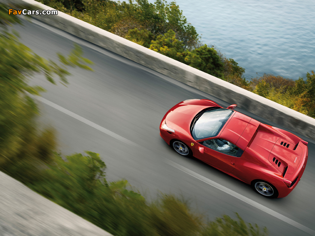 Ferrari 458 Spider 2011–15 wallpapers (640 x 480)