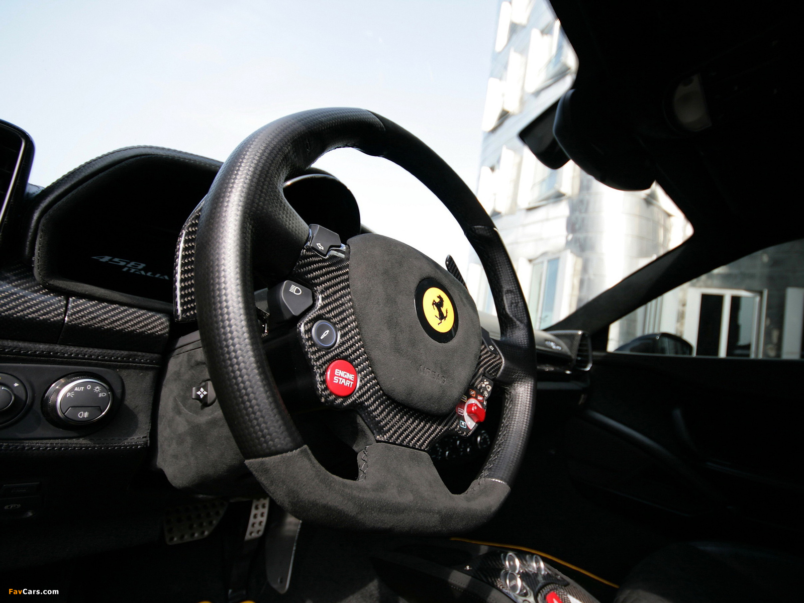 Anderson Germany Ferrari 458 Italia Black Carbon Edition 2011 wallpapers (1600 x 1200)