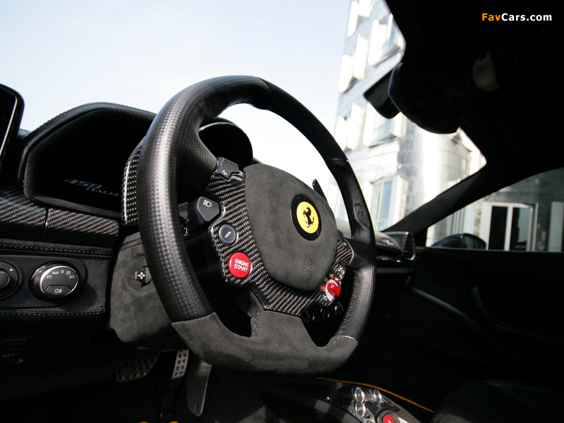 Anderson Germany Ferrari 458 Italia Black Carbon Edition 2011 wallpapers (800 x 600)