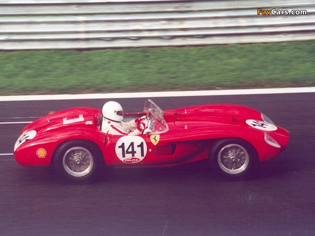 Ferrari 500 Testarossa 1956 pictures (640 x 480)
