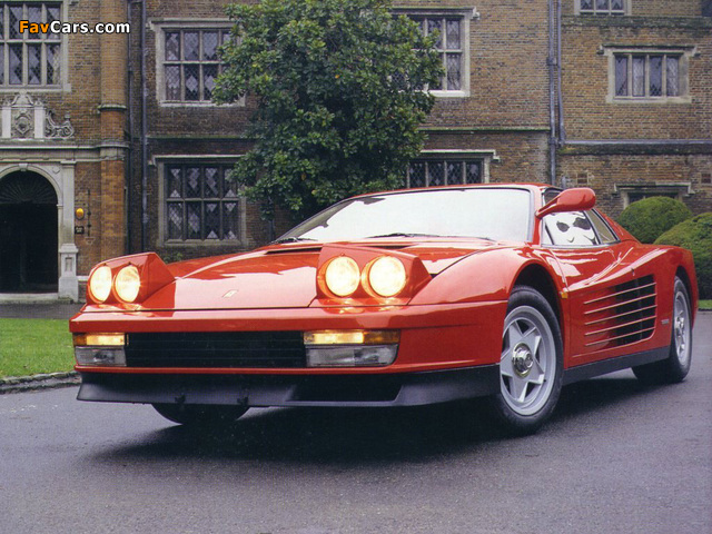 Ferrari 512 Testarossa 1984–87 images (640 x 480)