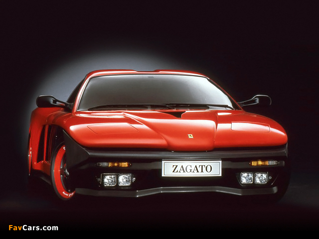 Zagato Ferrari FZ93 Concept 1993 pictures (640 x 480)