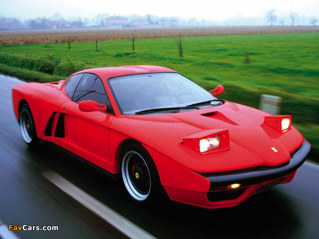 Images of Zagato Ferrari FZ93 Concept 1993 (640 x 480)