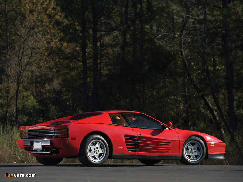 Pictures of Ferrari 512 Testarossa US-spec 1987–92 (800 x 600)