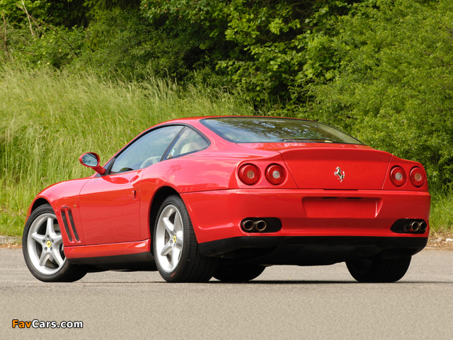 Ferrari 550 Maranello 1996–2002 photos (640 x 480)