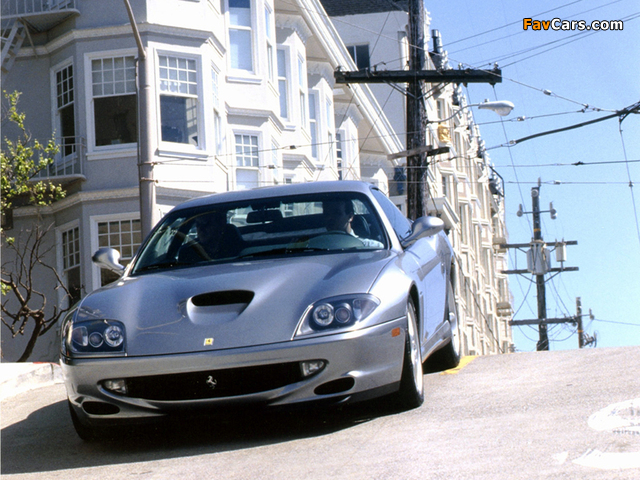 Ferrari 550 Maranello US-spec 1996–2002 pictures (640 x 480)