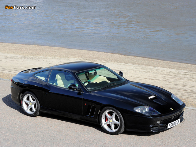 Ferrari 550 Maranello UK-spec 1996–2002 wallpapers (640 x 480)