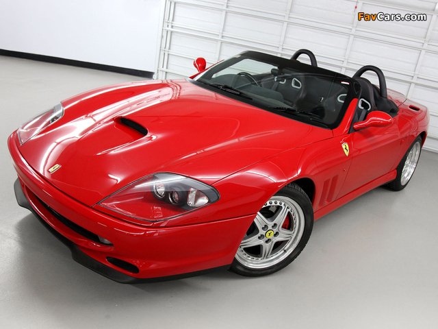 Ferrari 550 Barchetta Pininfarina UK-spec 2000–01 images (640 x 480)