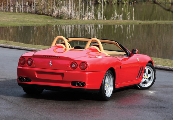 Ferrari 550 Barchetta 2000–01 pictures