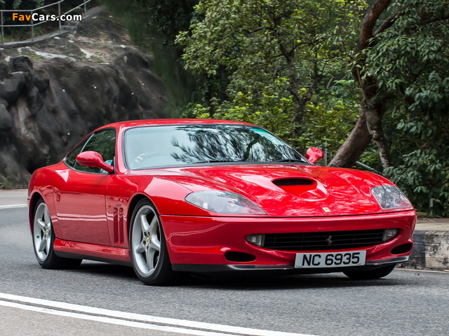 Photos of Ferrari 550 Maranello UK-spec 1996–2002 (640 x 480)