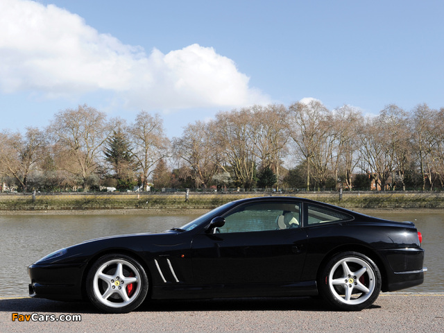 Pictures of Ferrari 550 Maranello UK-spec 1996–2002 (640 x 480)