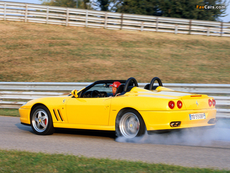 Ferrari 550 Barchetta 2000–01 wallpapers (800 x 600)