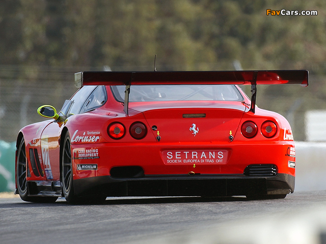Ferrari 550 GTS Maranello 2001–04 wallpapers (640 x 480)