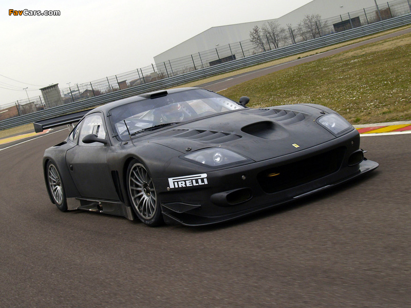 Ferrari 575 GTC Evoluzione 2005 wallpapers (800 x 600)