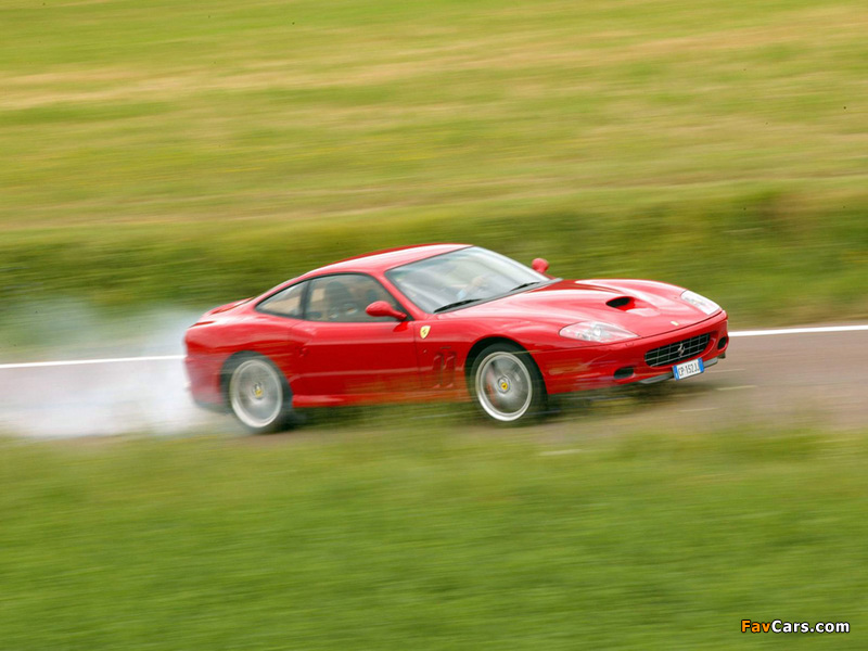 Ferrari 575 M GTC Handling 2005–06 wallpapers (800 x 600)