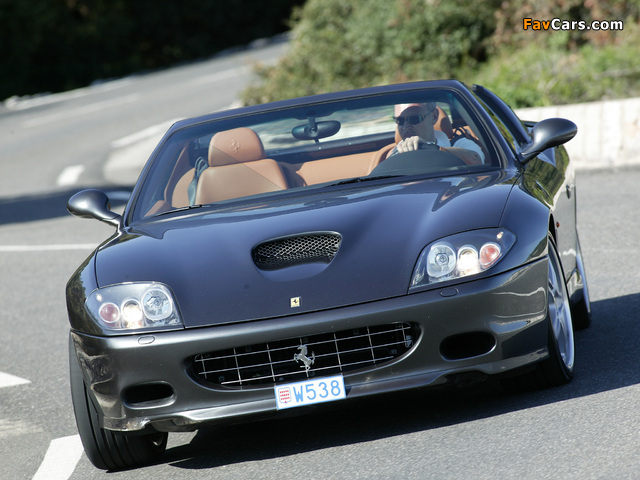 Ferrari 575 Superamerica 2005–06 wallpapers (640 x 480)