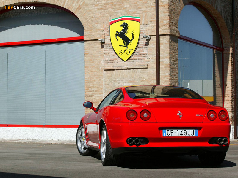 Images of Ferrari 575 M GTC Handling 2005–06 (800 x 600)