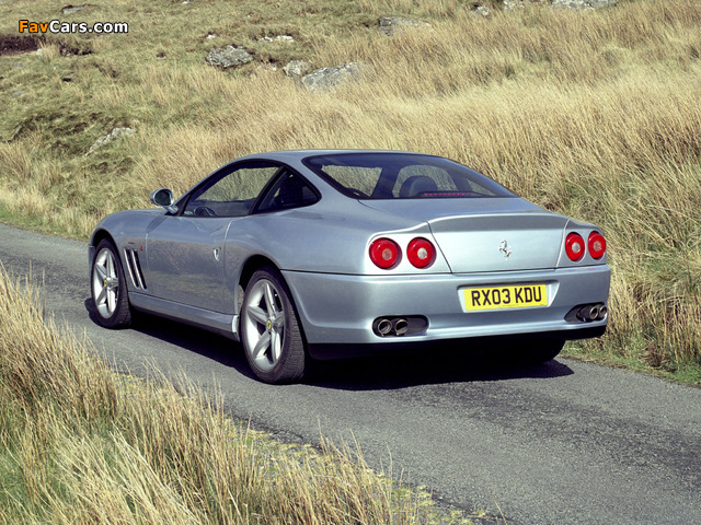 Pictures of Ferrari 575 M Maranello UK-spec 2002–06 (640 x 480)