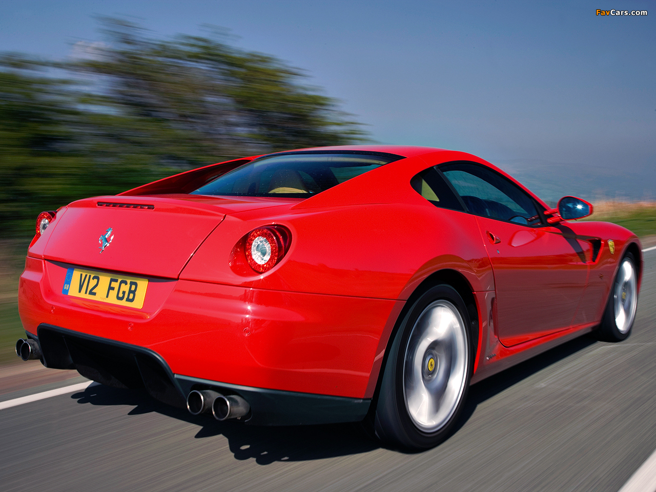 Ferrari 599 GTB Fiorano UK-spec 2006–12 images (1280 x 960)