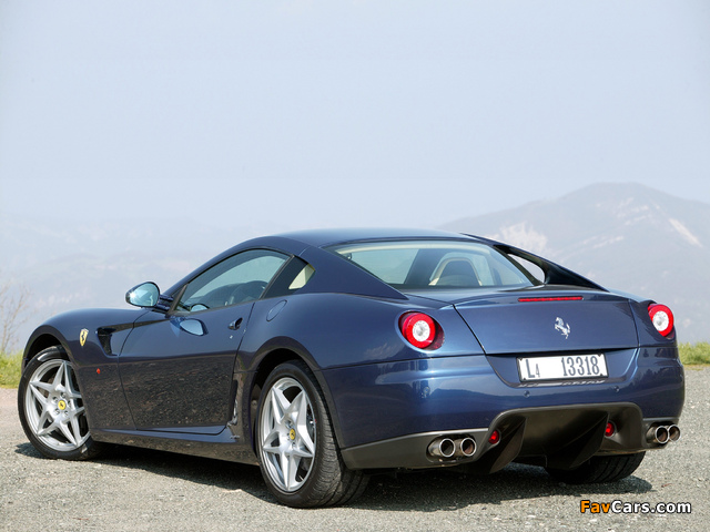 Ferrari 599 GTB Fiorano 2006–12 images (640 x 480)