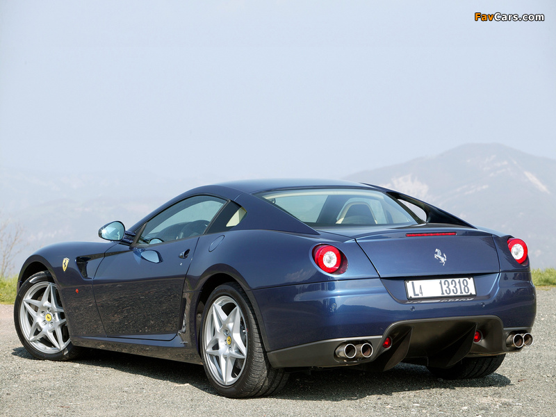 Ferrari 599 GTB Fiorano 2006–12 images (800 x 600)