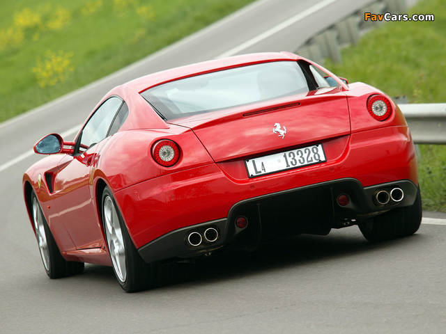 Ferrari 599 GTB Fiorano 2006–12 photos (640 x 480)