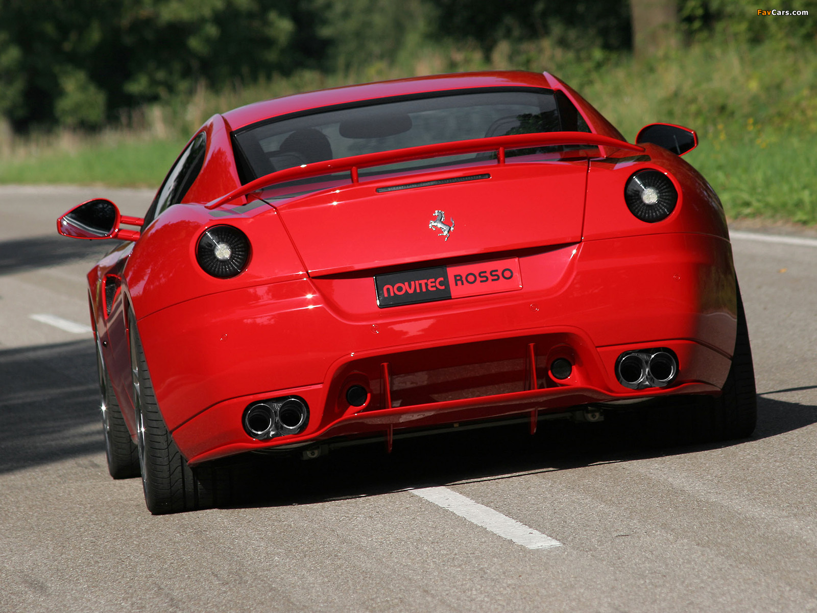 Novitec Rosso Ferrari 599 GTB Fiorano 2006 pictures (1600 x 1200)