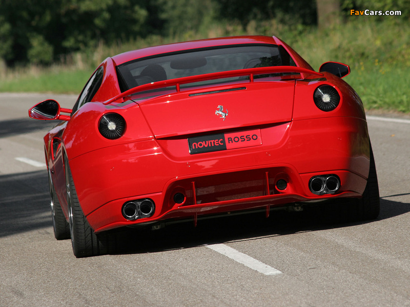 Novitec Rosso Ferrari 599 GTB Fiorano 2006 pictures (800 x 600)