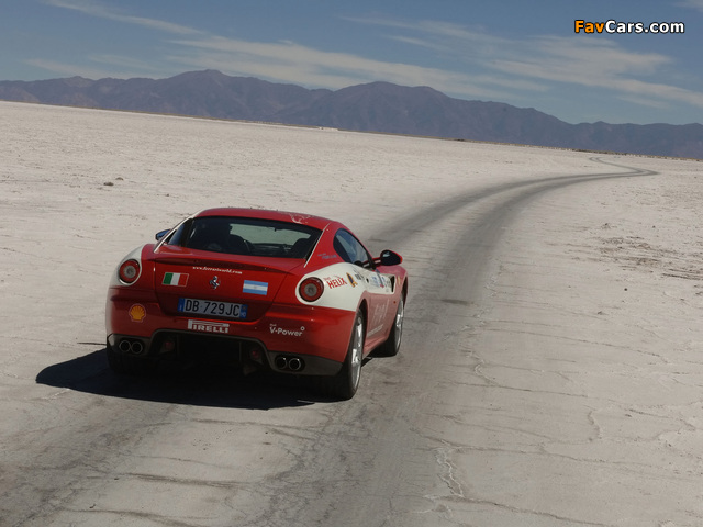 Ferrari 599 GTB Fiorano Panamerican 20000 2006 wallpapers (640 x 480)