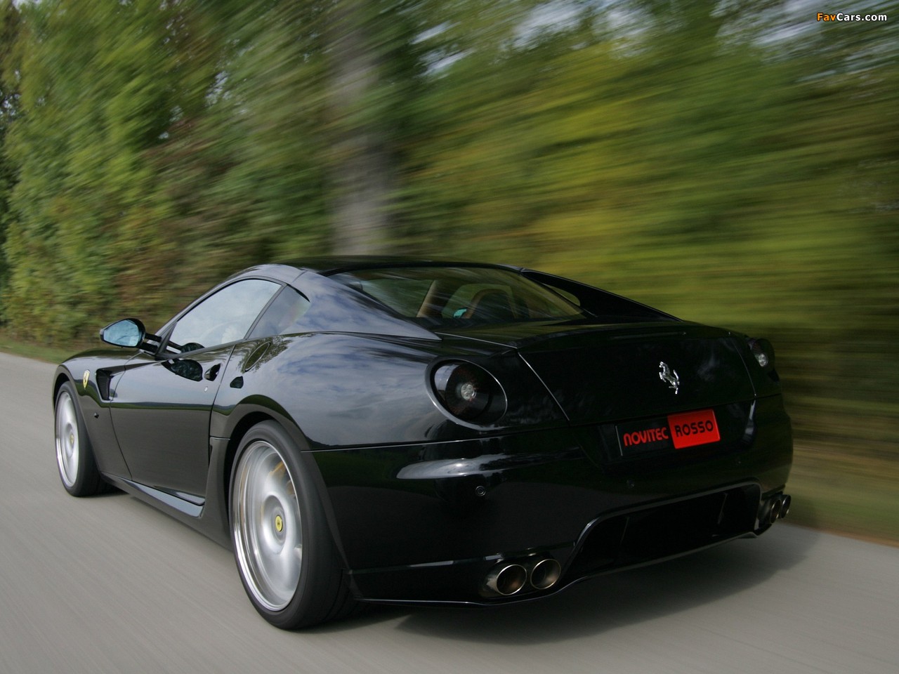 Novitec Rosso Ferrari 599 GTB Fiorano Bi-Kompressor V12 2008 images (1280 x 960)