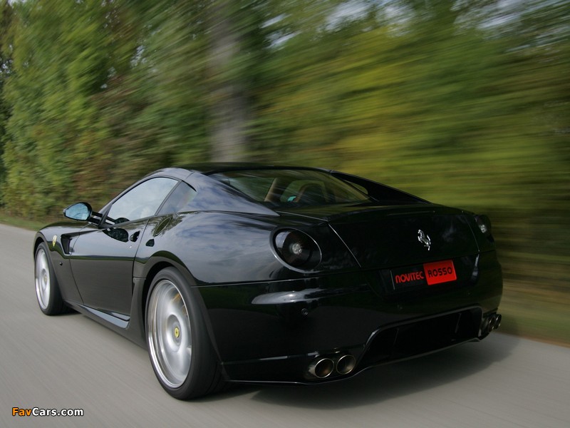 Novitec Rosso Ferrari 599 GTB Fiorano Bi-Kompressor V12 2008 images (800 x 600)