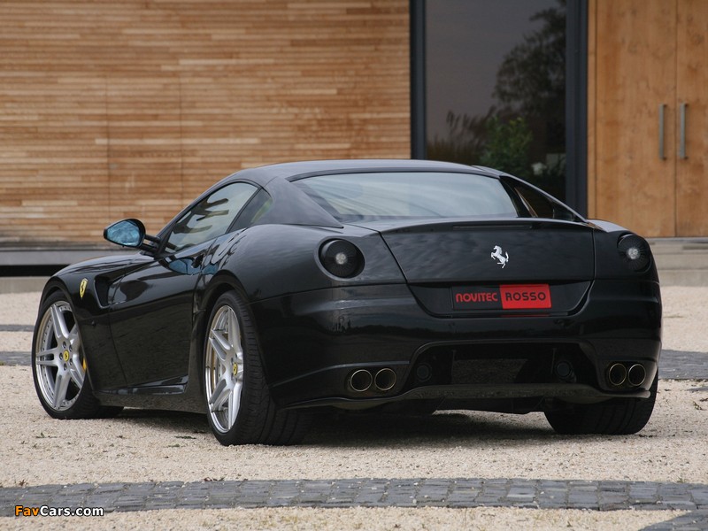 Novitec Rosso Ferrari 599 GTB Fiorano Bi-Kompressor V12 2008 photos (800 x 600)