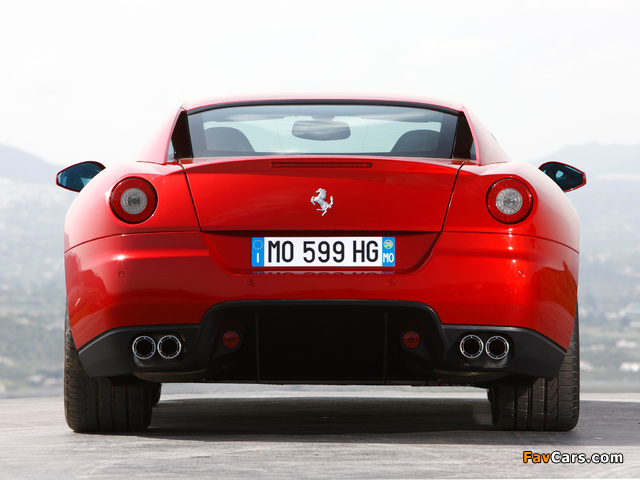 Ferrari 599 GTB Fiorano HGTE 2009–12 images (640 x 480)