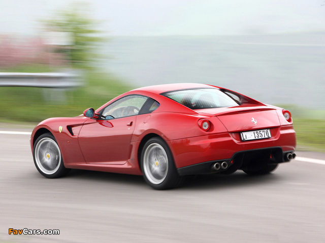 Ferrari 599 GTB Fiorano HGTE 2009–12 photos (640 x 480)