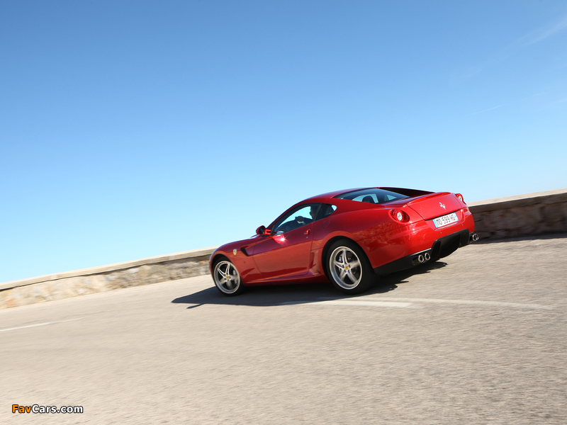 Ferrari 599 GTB Fiorano HGTE 2009–12 photos (800 x 600)