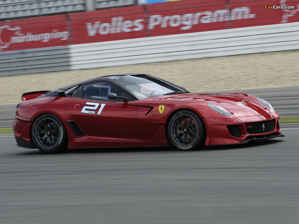 Ferrari 599XX 2009 pictures (1024 x 768)