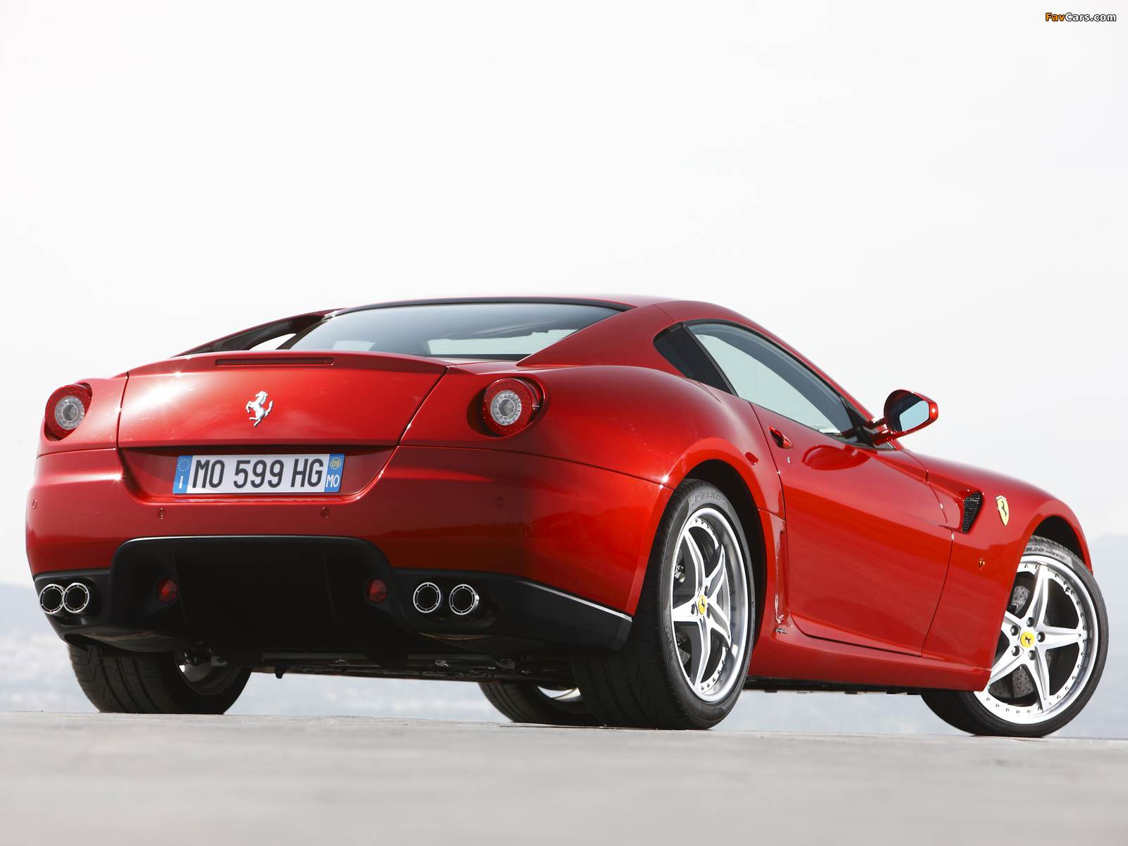 Ferrari 599 GTB Fiorano HGTE 2009–12 pictures (1600 x 1200)