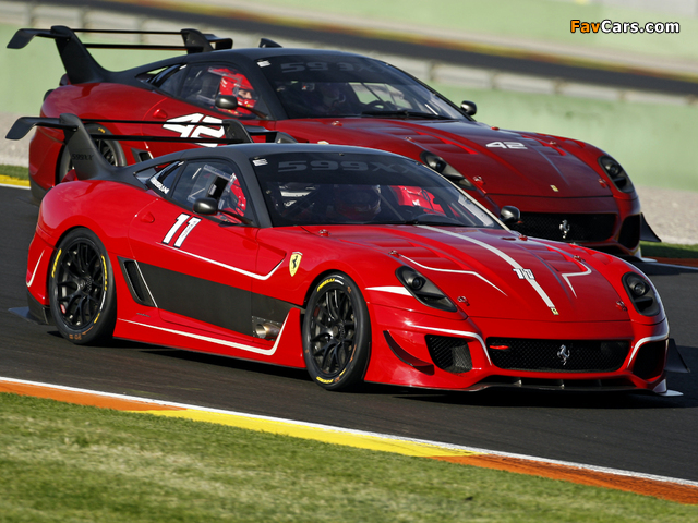 Ferrari 599XX Evoluzione 2012 images (640 x 480)